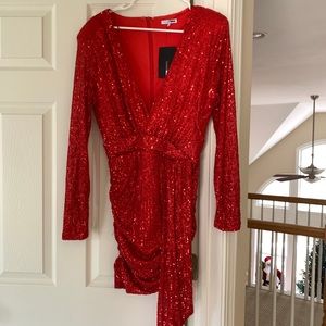 Fashion nova center stage mini dress